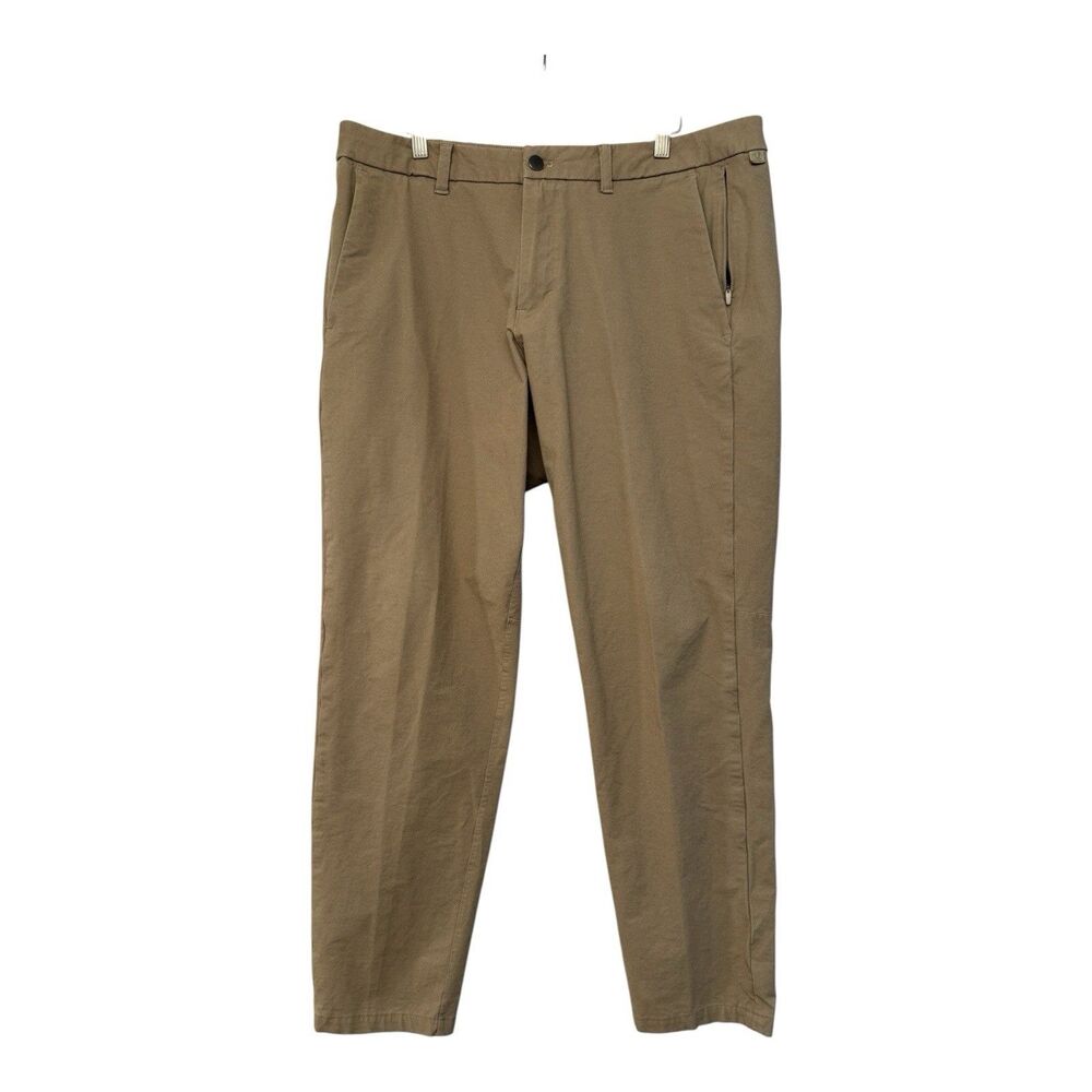 Lululemon ABC Slim-fit Trouser - Khaki/Tan VersaTwill - Men’s 36Wx30L